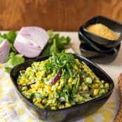 Summer Corn Salad with Basil Pesto Aioli